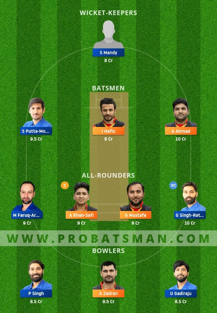 PSV vs MTV Dream11 Fantasy Team Prediction