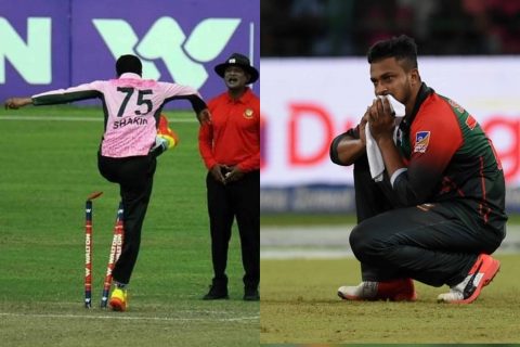 Shakib Al Hasan Punished For Misbehaving With Umpire During DPL