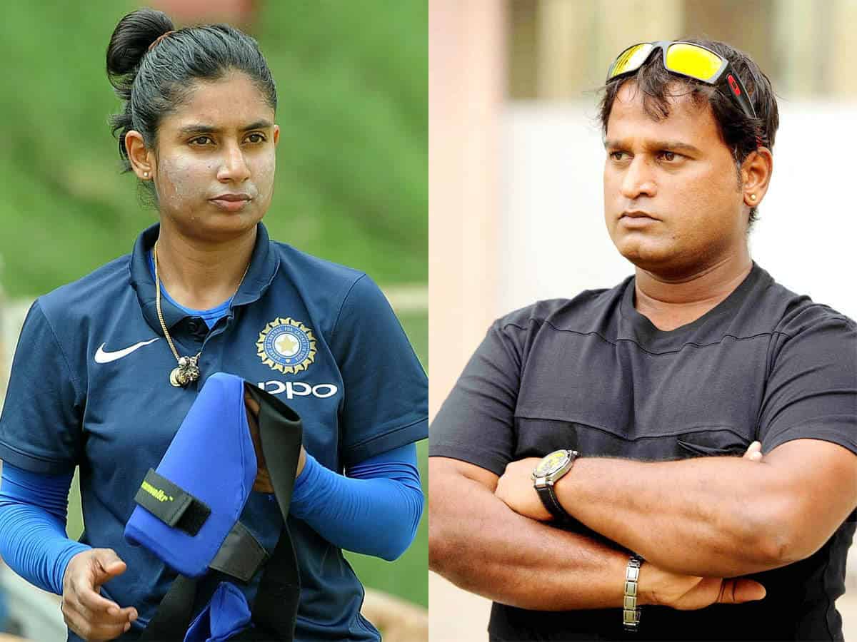 Mithali Raj & Ramesh Powar 