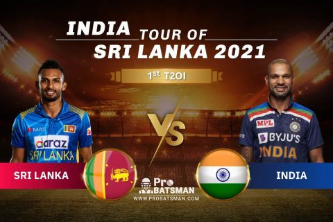 SL vs IND Dream11 Prediction With Stats, Pitch Report  & Player Record of India Tour of Sri Lanka, 2021 For 1st T20I