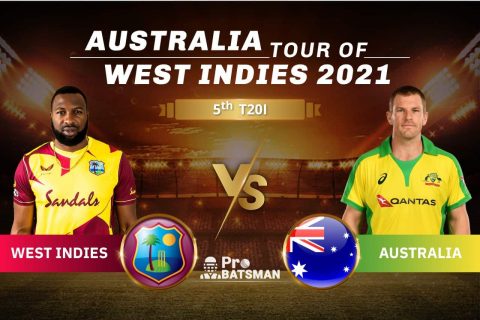 WI vs AUS Dream11 Prediction With Stats, Player Records, Pitch Report & Match Updates For 5th T20I