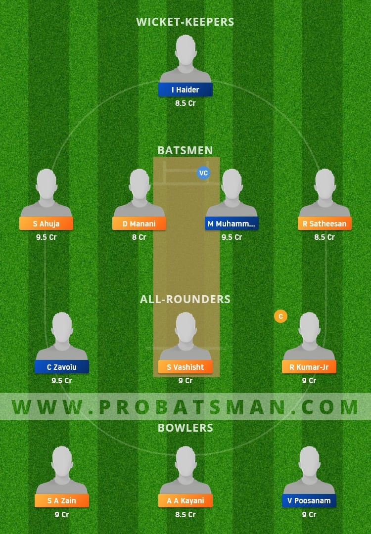 UNI vs BUG Dream11 Fantasy Team Prediction