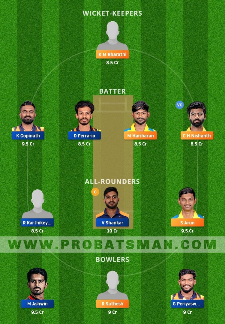 DD vs SS Dream11 Fantasy Team Prediction