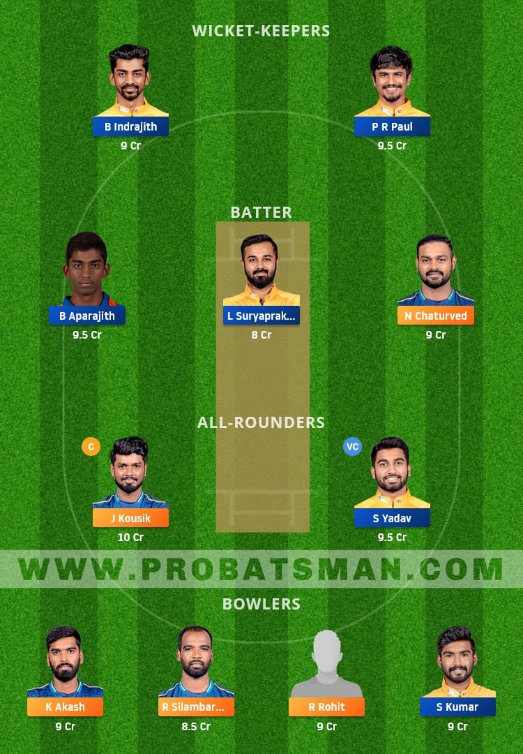 SMP vs NRK Dream11 Fantasy Team Prediction