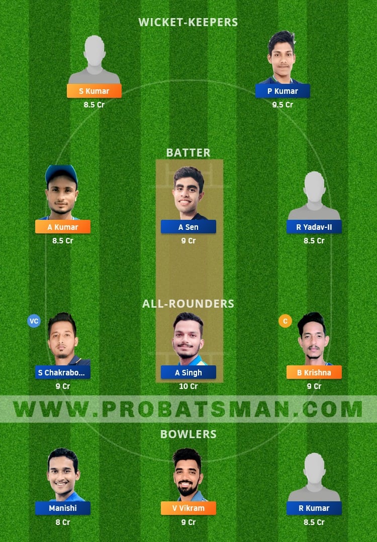 SIN vs RAN Dream11 Fantasy Team Prediction