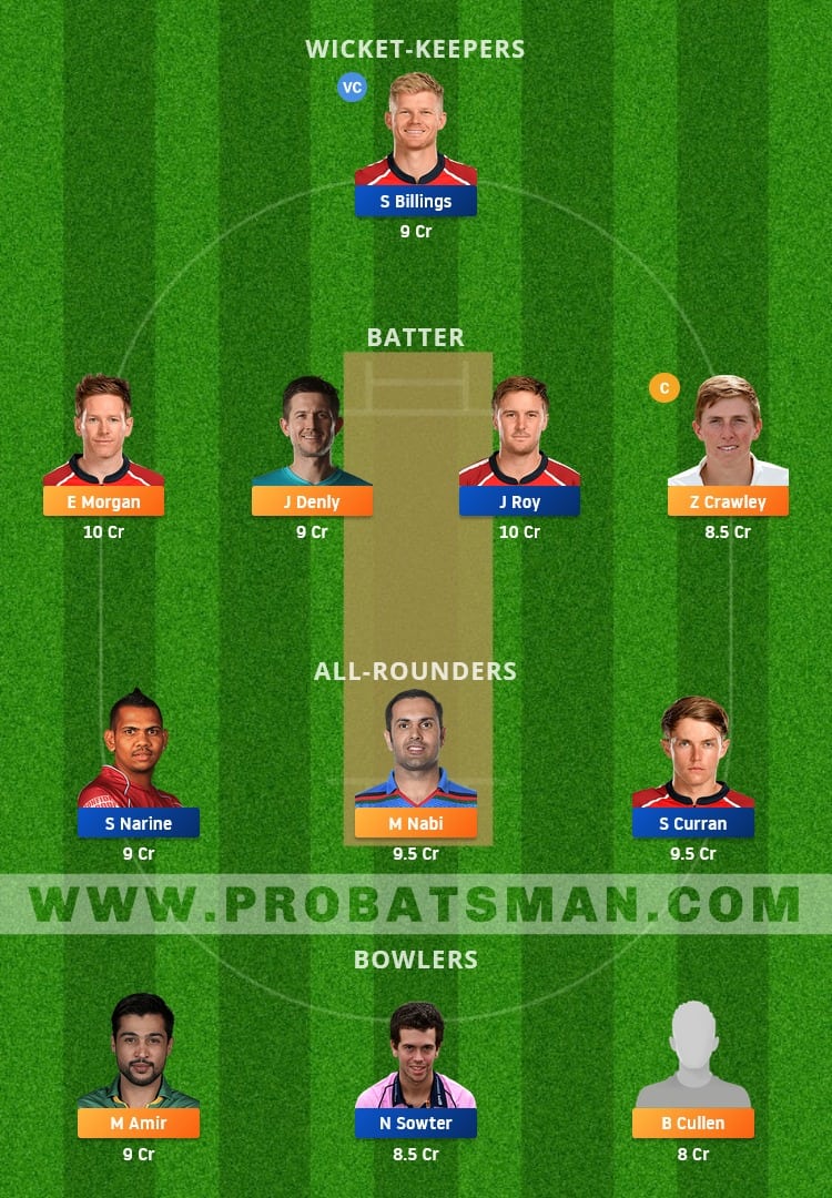 LNS vs OVI Dream11 Fantasy Team Prediction