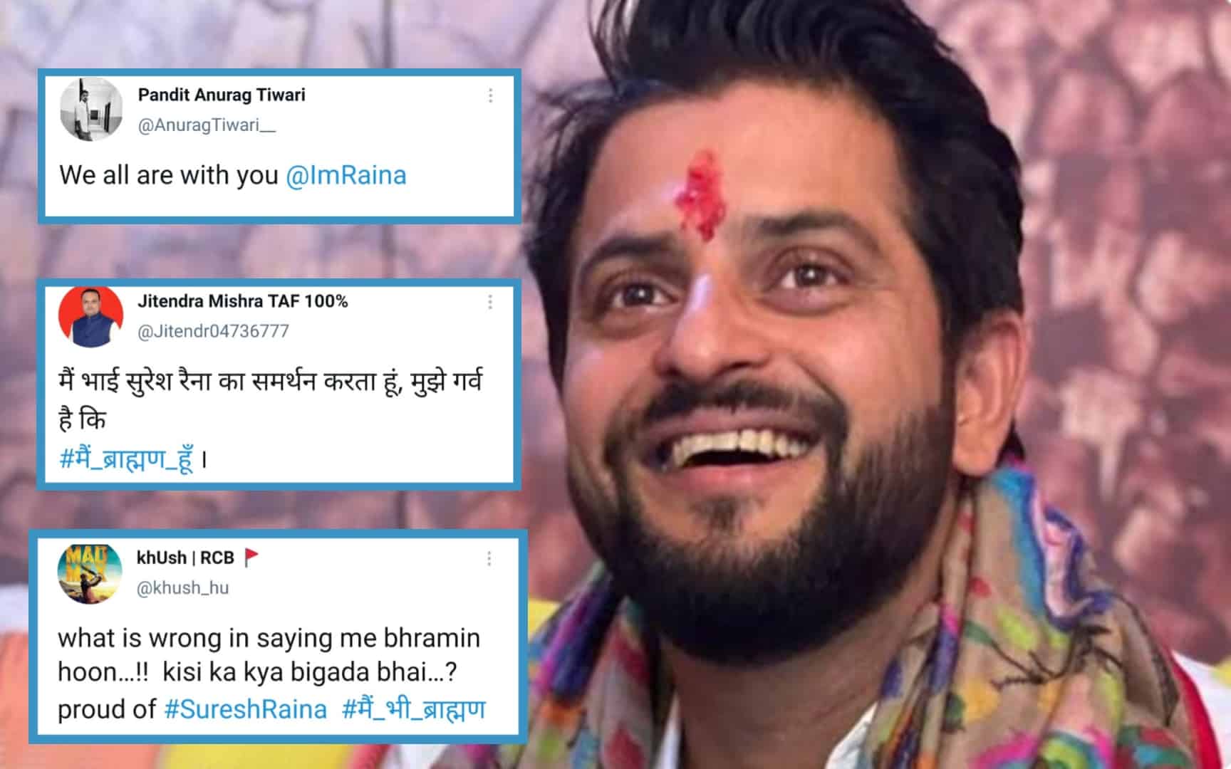 Fans Come In Support Of Suresh Raina, Said ‘I Am Also A Brahmin’