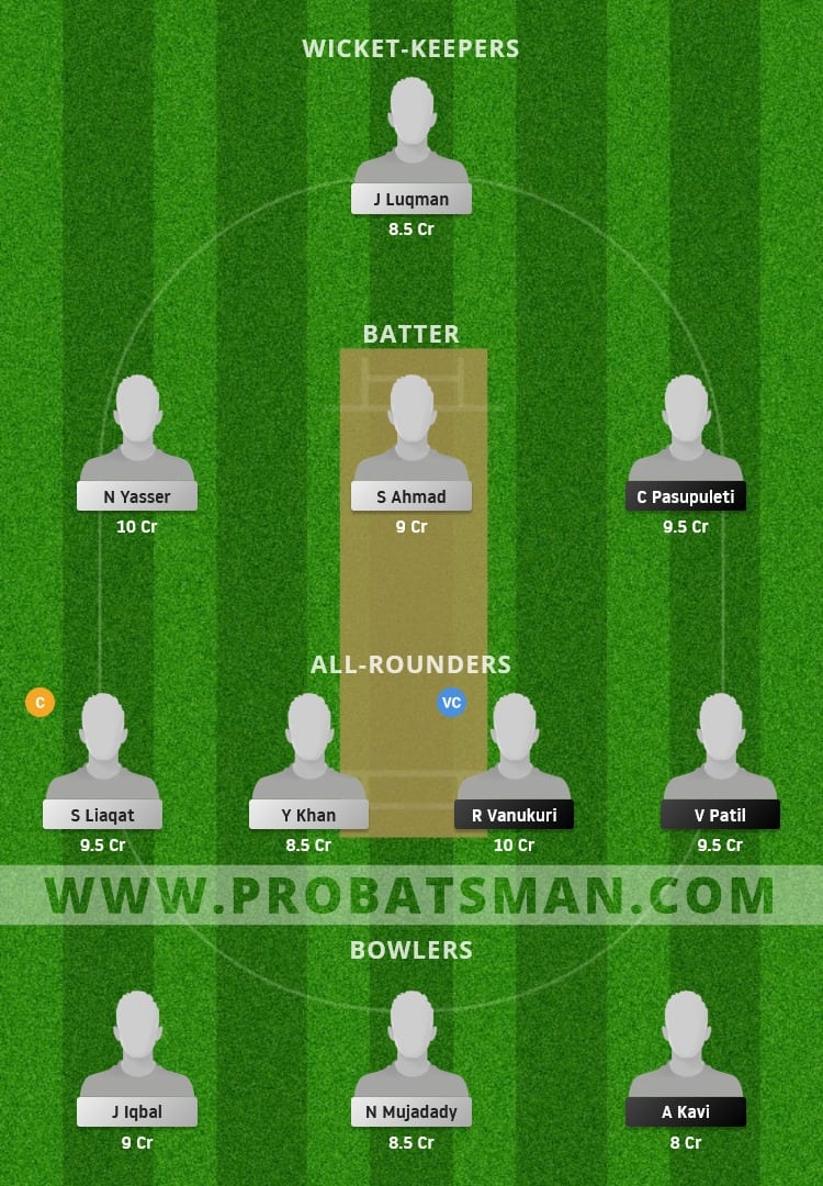 BSCR vs BICA Dream11 Fantasy Team Prediction BSCR vs BICA Dream11 Fantasy Team Prediction