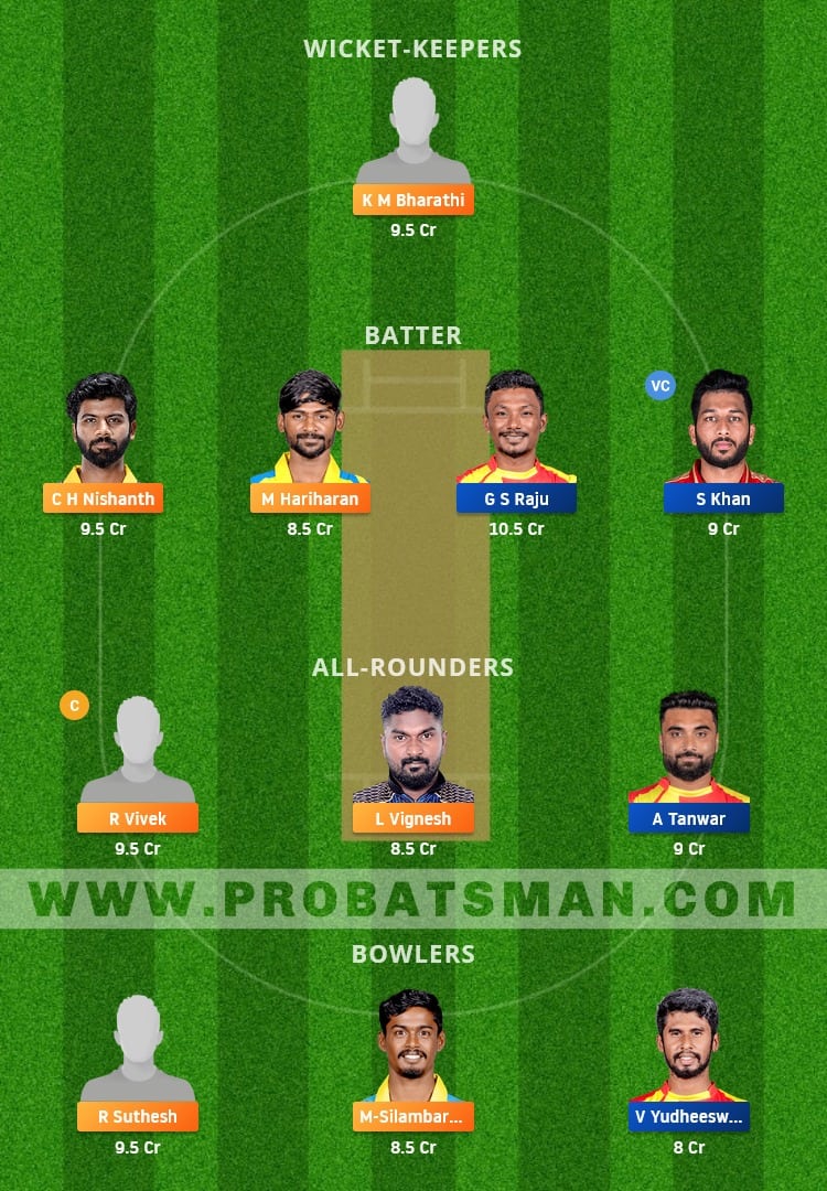 DD vs LKK Dream11 Fantasy Team Prediction