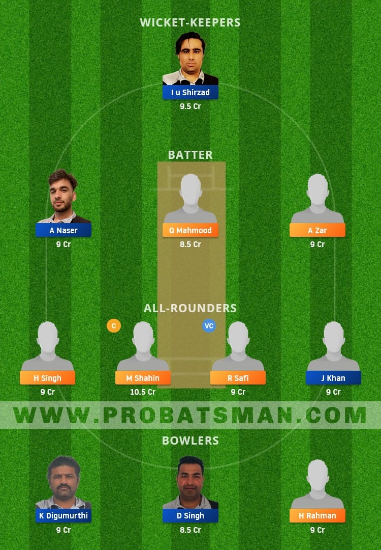 GOC vs AF Dream11 Fantasy Team Prediction GOC vs AF Dream11 Fantasy Team Prediction