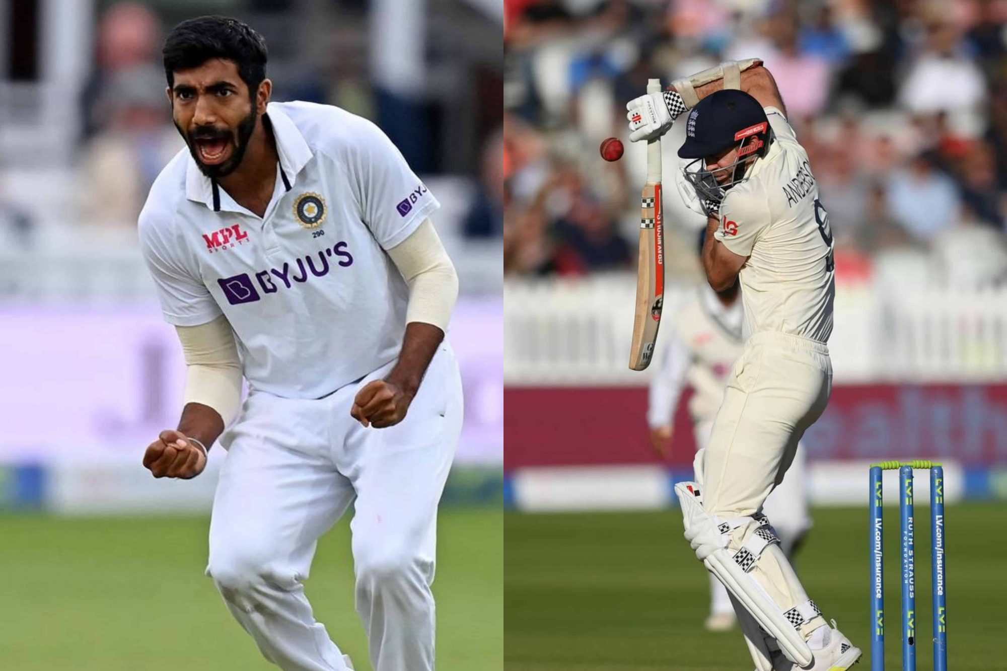 Haven't Felt This Ever In My Career; He Wasn't Trying To Get Me Out: James Anderson On Jasprit Bumrah Haven't Felt This Ever In My Career; He Wasn't Trying To Get Me Out: James Anderson On Jasprit Bumrah