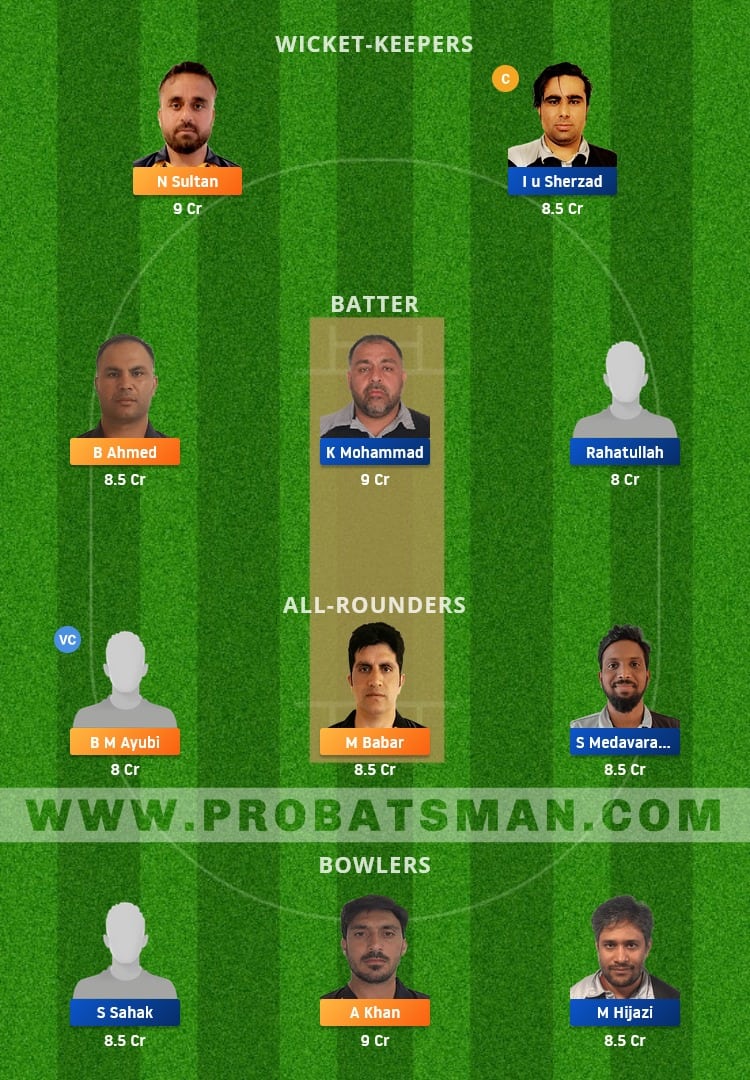 ARI vs AF Dream11 Fantasy Team Prediction
