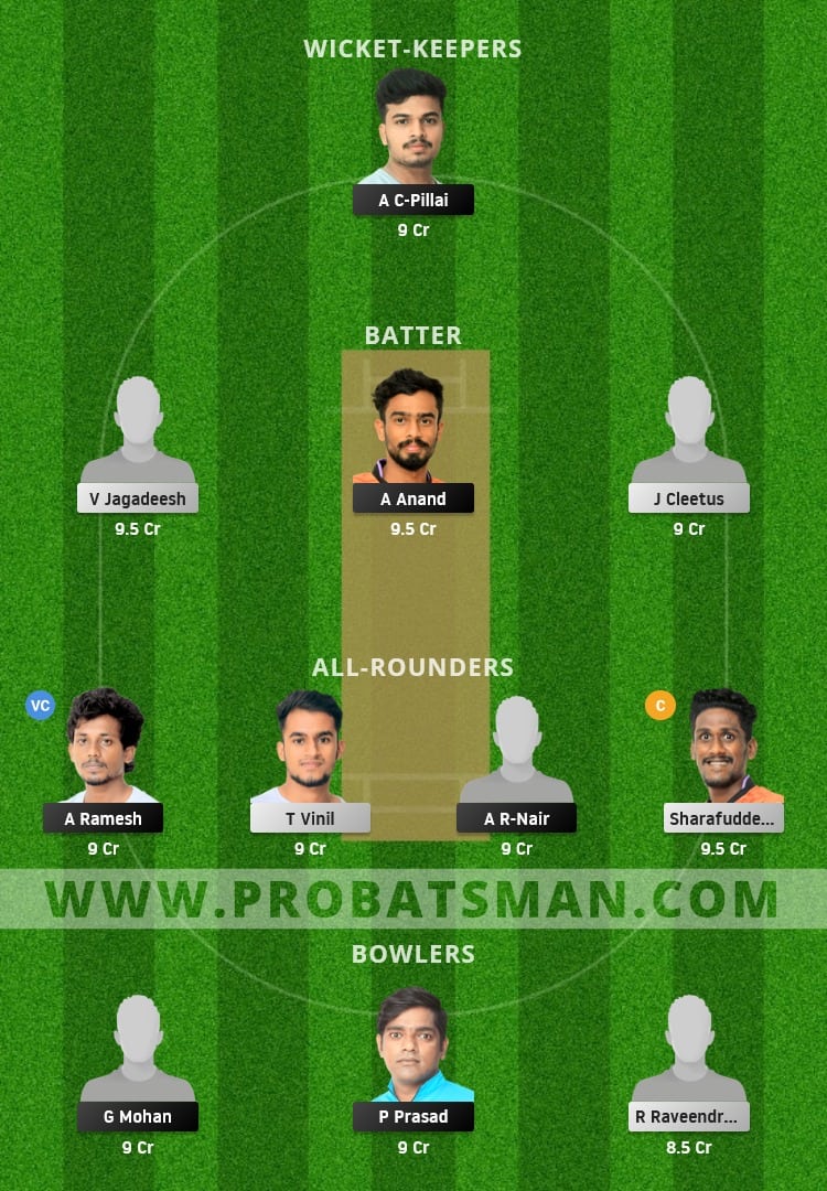 PRC vs ALC Dream11 Fantasy Team Prediction PRC vs ALC Dream11 Fantasy Team Prediction