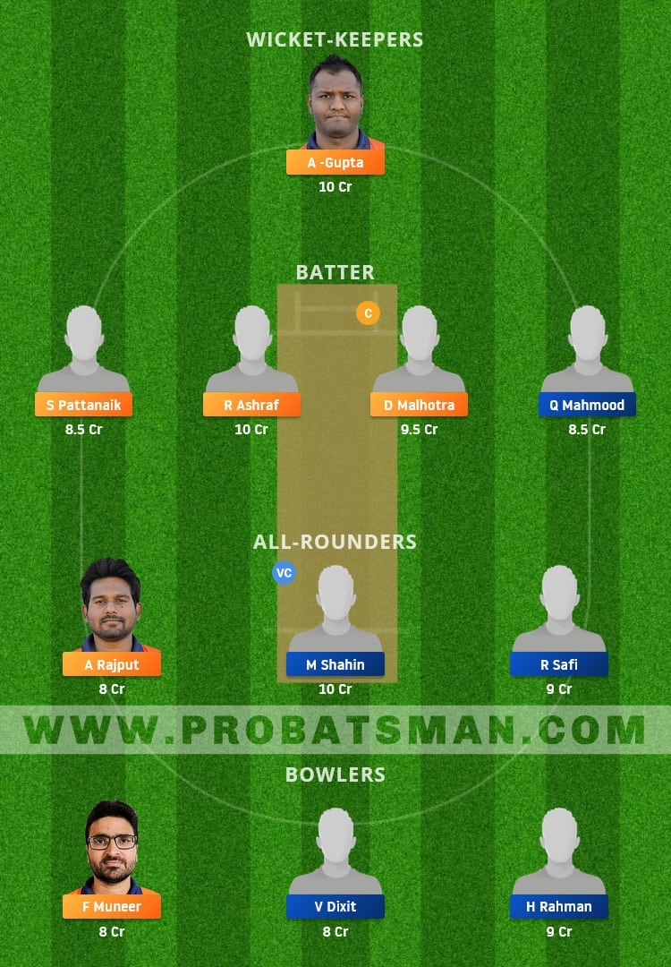 MAM vs GOC Dream11 Fantasy Team Prediction