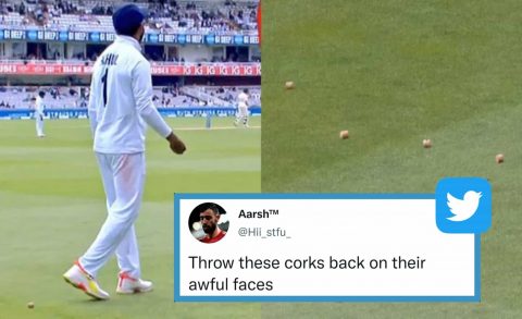 “Throw It Back On Their Awful Faces” – Twitterati Reacts As Drunk England Fans Hit KL Rahul With Champagne Corks in 2nd Test