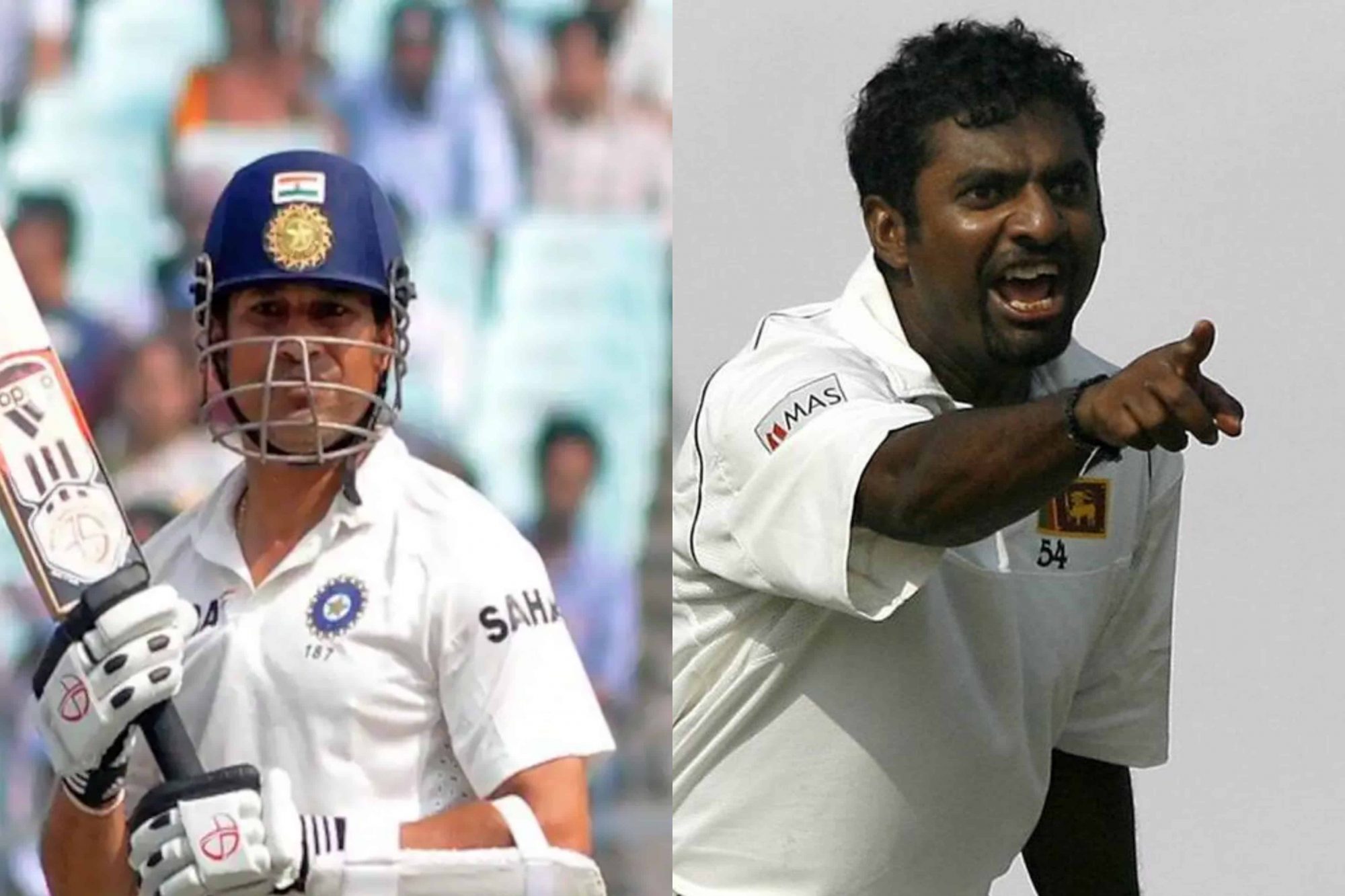 Muttiah Muralitharan Pointed Out Sachin Tendulkar's Weakness In His Prime Time Muttiah Muralitharan Pointed Out Sachin Tendulkar's Weakness In His Prime Time