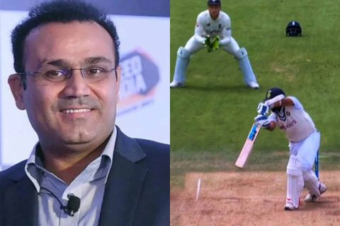 "Even Virat Kohli Could Not Play That Cover Drive" - Virender Sehwag Hails Mohammed Shami's Shots