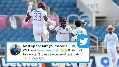 WI vs PAK: Twitter Reacts As West Indies Thrashed Pakistan By 1 Wicket In A Thrilling Way