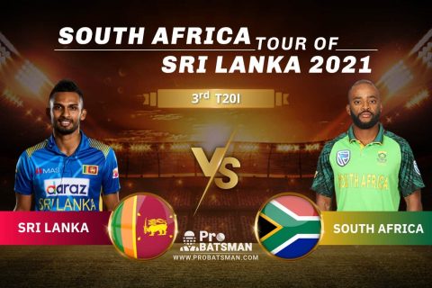 SL vs SA Dream11 Prediction With Stats, Player Records, Pitch Report & Match Updates For 3rd T20I of South Africa Tour of Sri Lanka 2021
