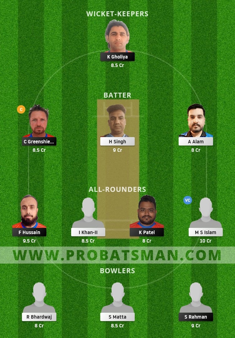 OEI vs GOR Dream11 Fantasy Team Prediction