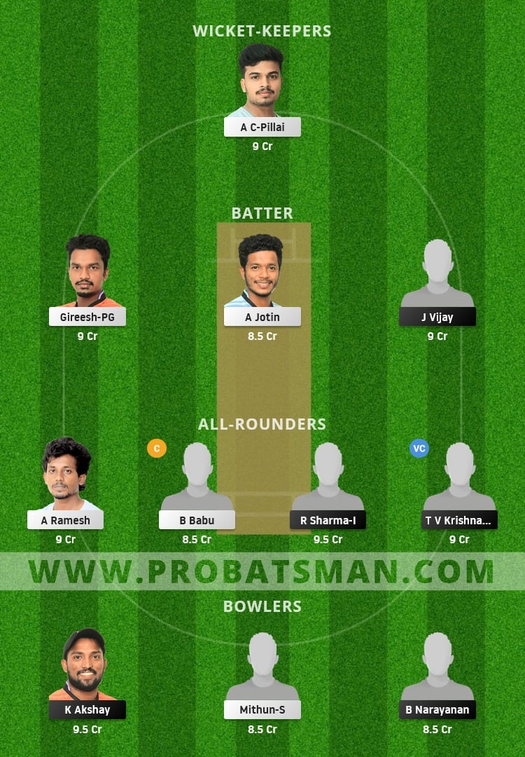 KDC vs ALC Dream11 Fantasy Team Prediction