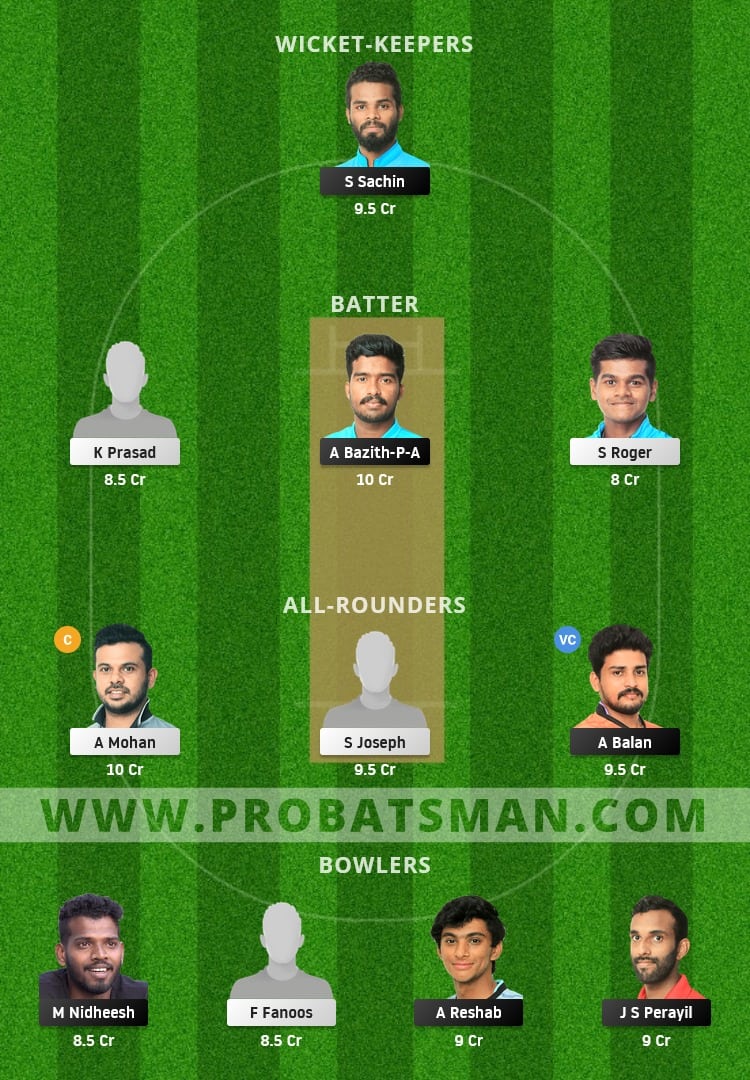 TRC vs MTC Dream11 Fantasy Team Prediction