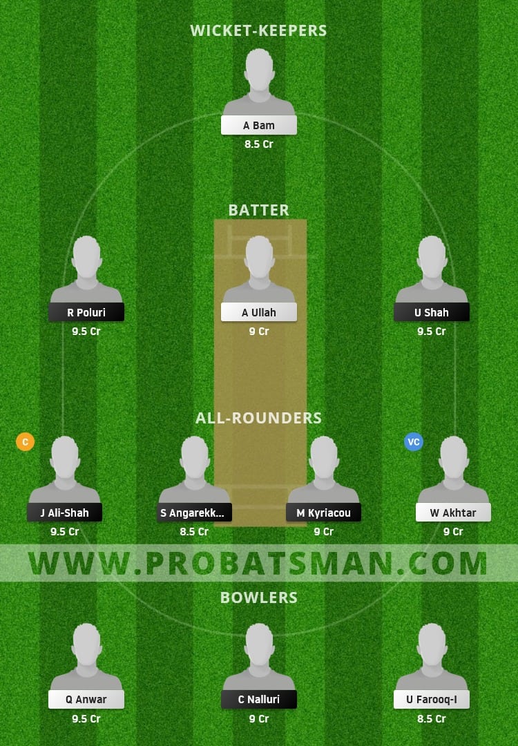 CES vs BCP Dream11 Fantasy Team Prediction CES vs BCP Dream11 Fantasy Team Prediction