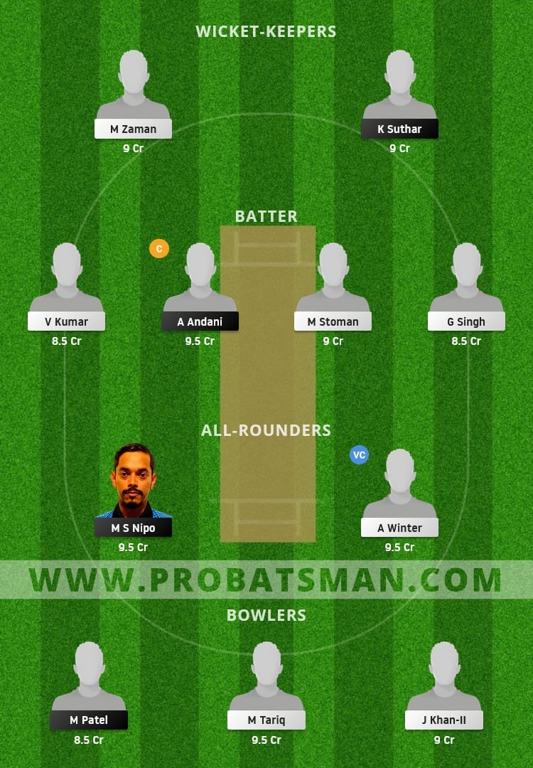 WLP vs CK Dream11 Fantasy Team Prediction