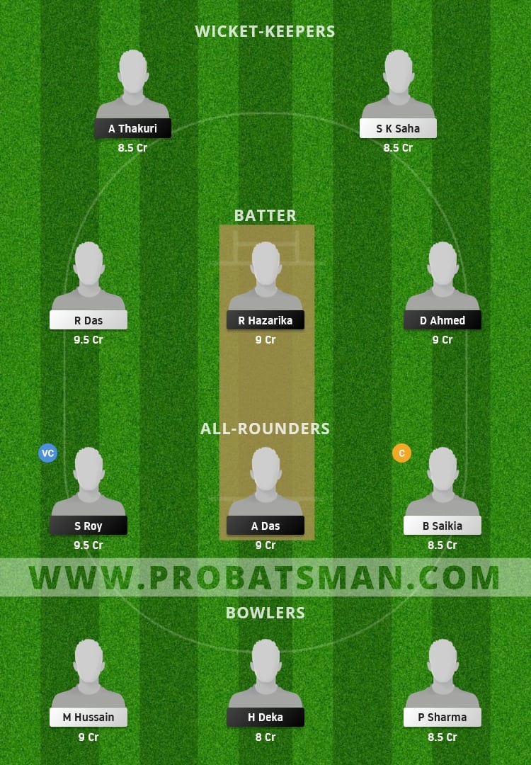 DPR vs BHB Dream11 Fantasy Team Prediction