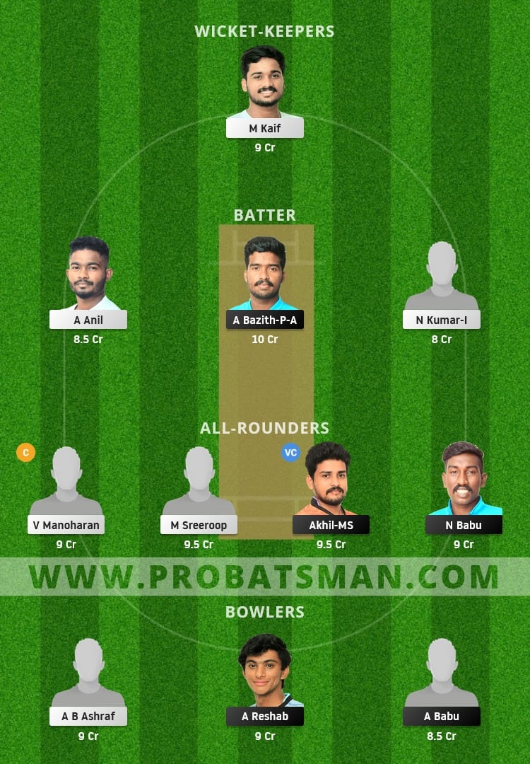 TRC vs BKK Dream11 Fantasy Team Prediction