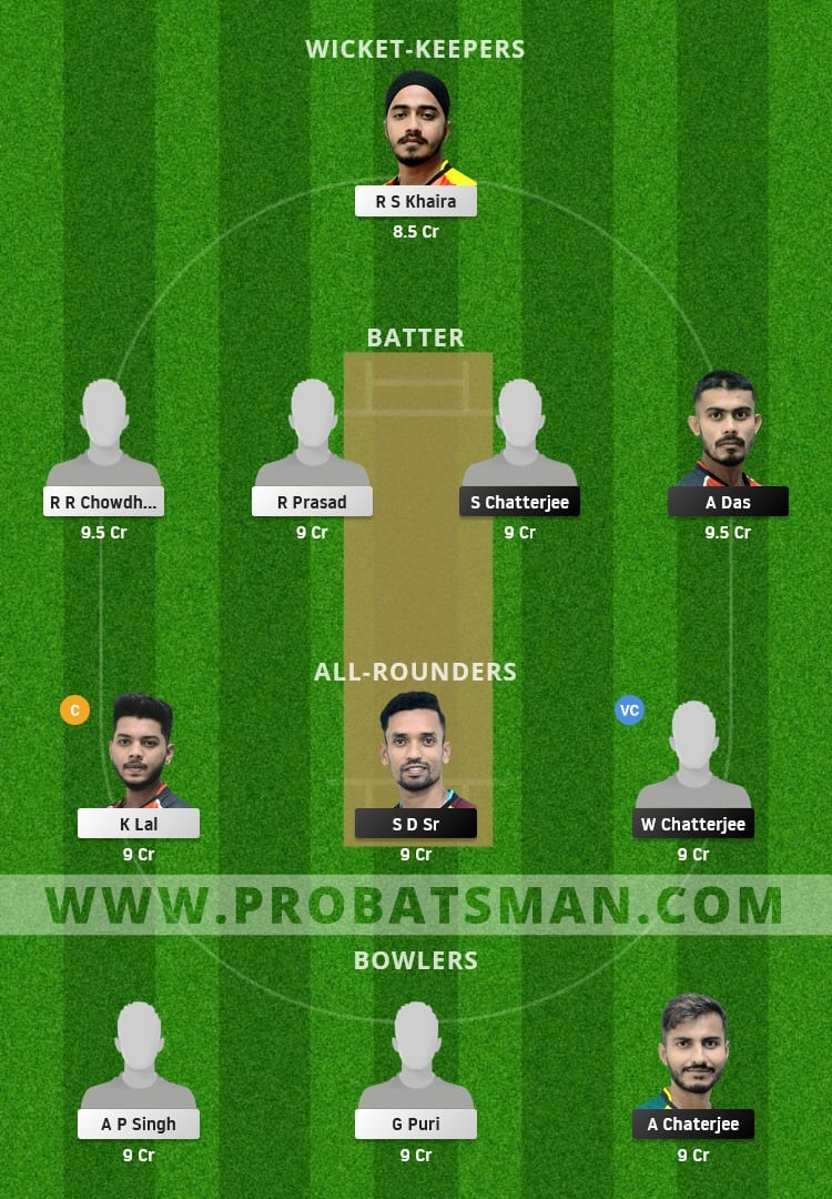 DD vs KH Dream11 Fantasy Team Prediction