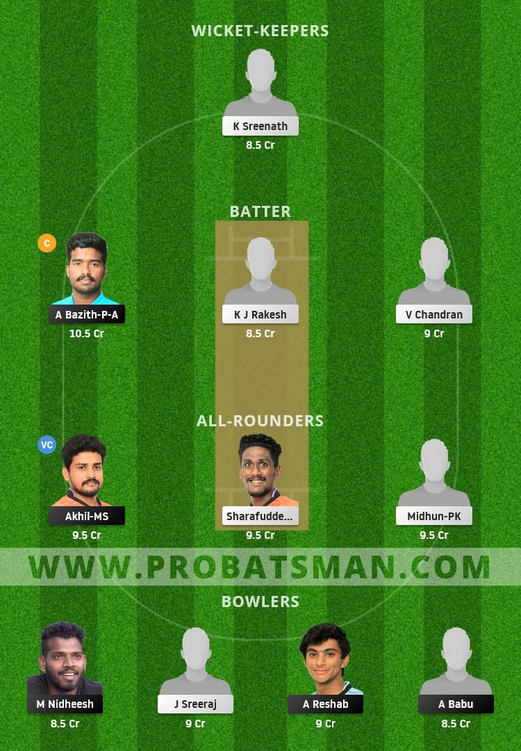 TRC vs PRC Dream11 Fantasy Team Prediction