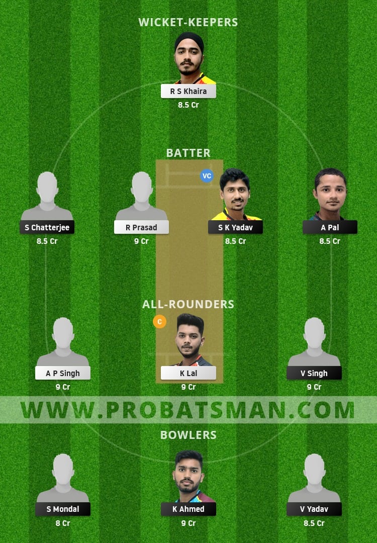 BB vs KH Dream11 Fantasy Team Prediction