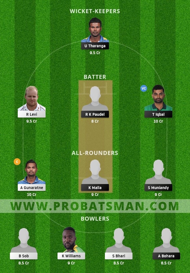 BG vs PR Dream11 Fantasy Team Prediction BG vs PR Dream11 Fantasy Team Prediction