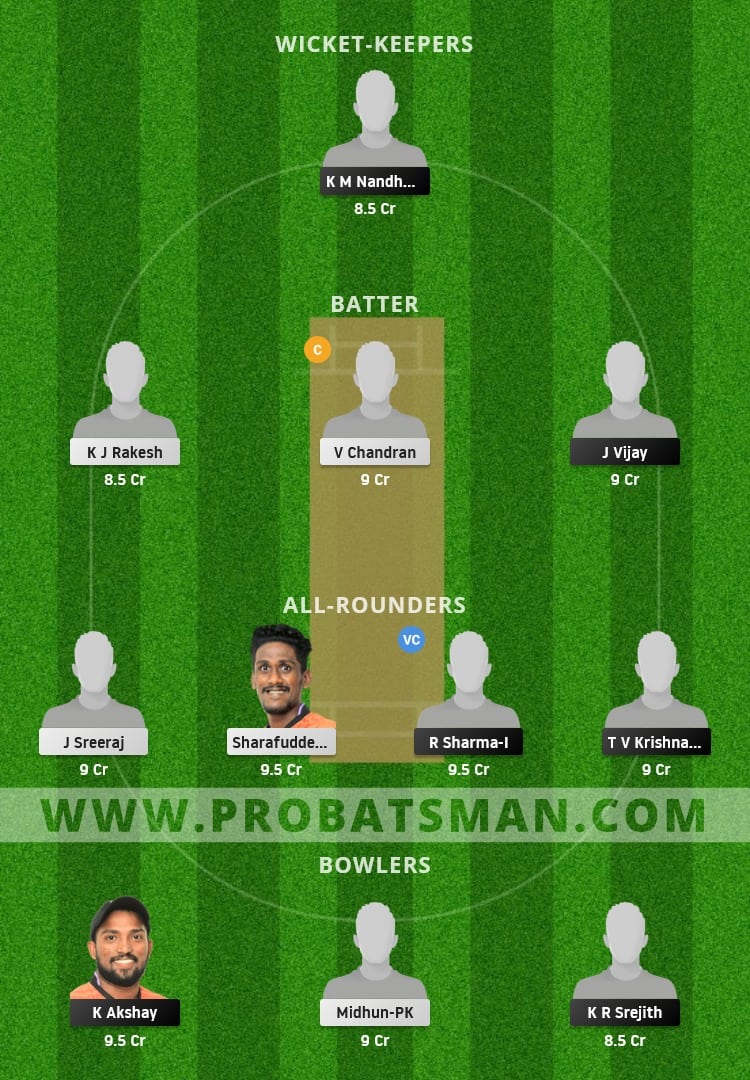 KDC vs PRC Dream11 Fantasy Team Prediction