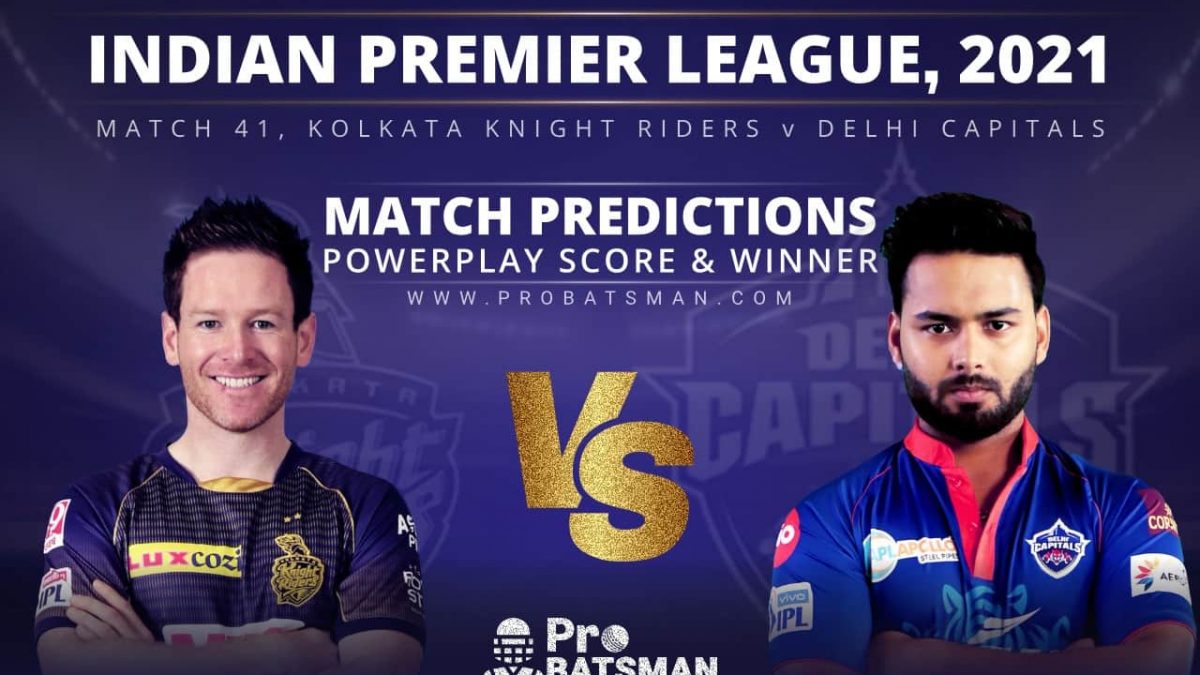 Ipl 2021 Kkr Vs Dc Match 41 Match Prediction Who Will Win Today S Match Probatsman