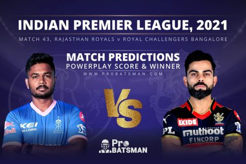 IPL 2021: RR vs RCB – Match 43, Match Prediction – Who Will Win Today’s Match?