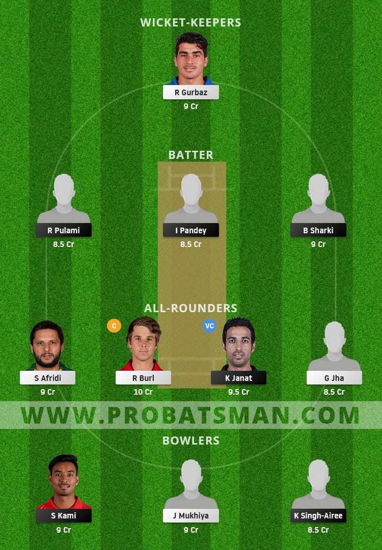 CT vs KK Dream11 Fantasy Team Prediction