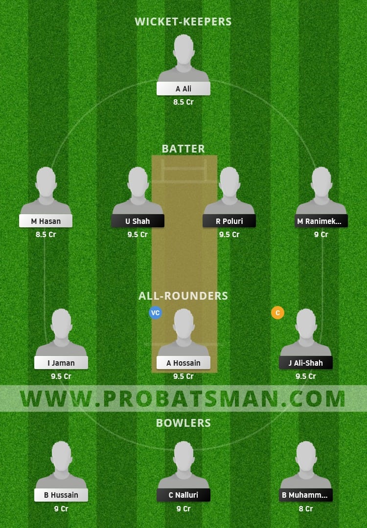 CES vs NCT Dream11 Fantasy Team Prediction