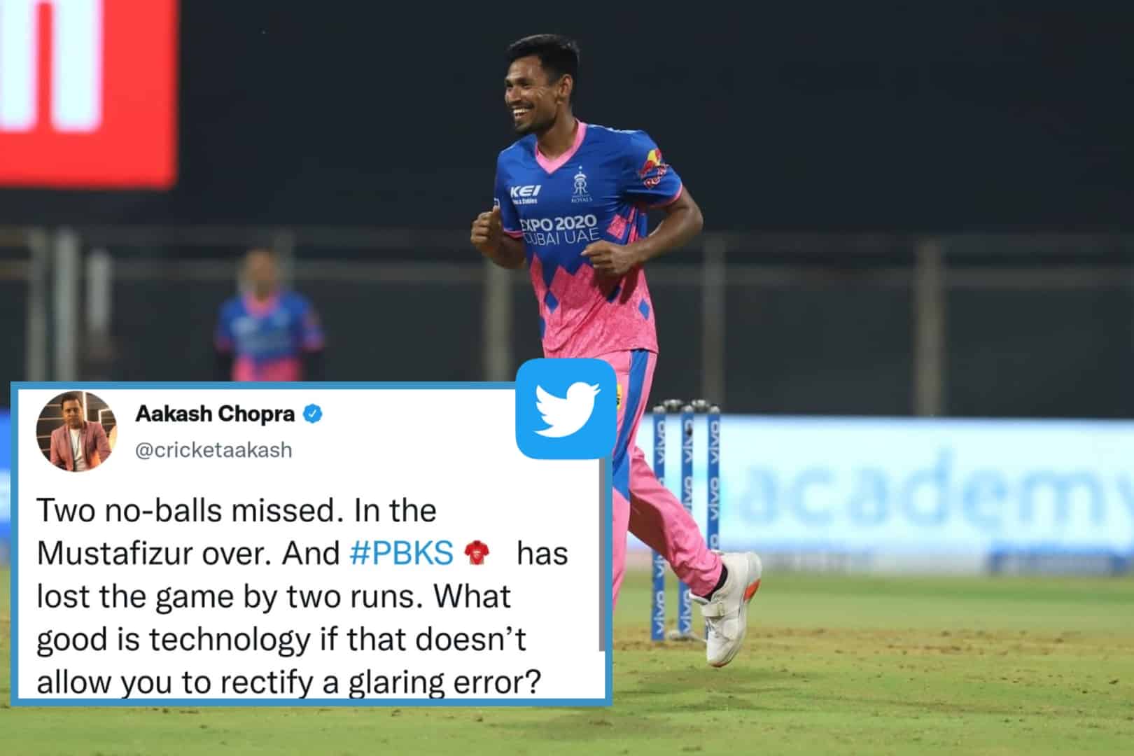 IPL 2021: Poor Umpiring -Twitterati Reacts As Umpire Ignores 2 No-Balls During PBKS vs RR