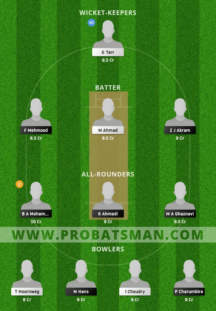 VVV vs SPC Dream11 Fantasy Team Prediction