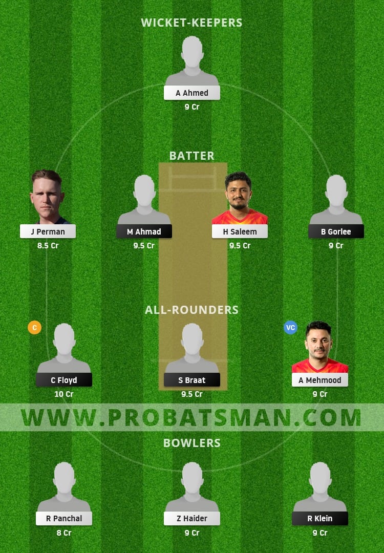 NED-XI vs SPA Dream11 Fantasy Team Prediction