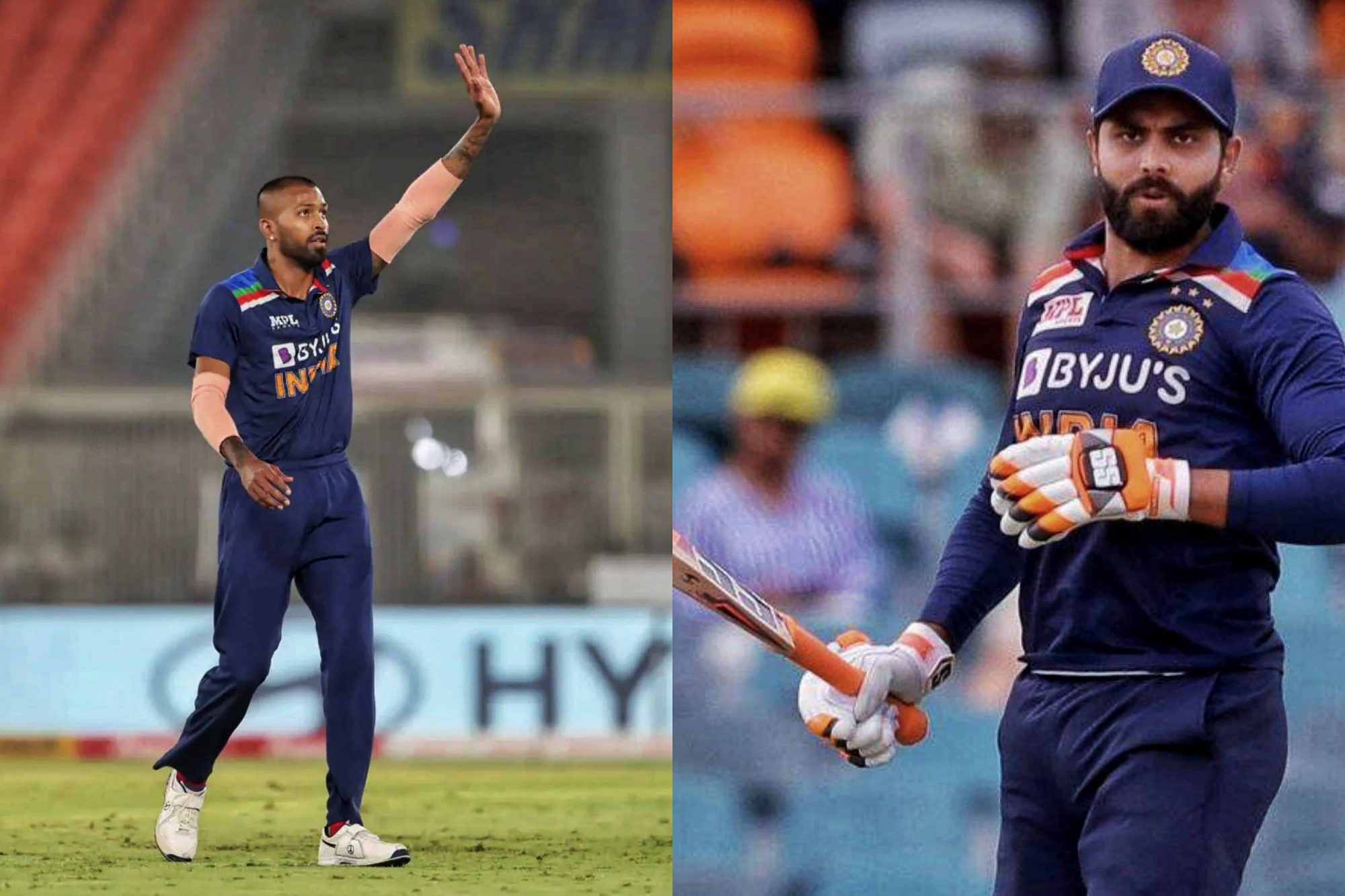 Hardik Pandya, Ravindra Jadeja