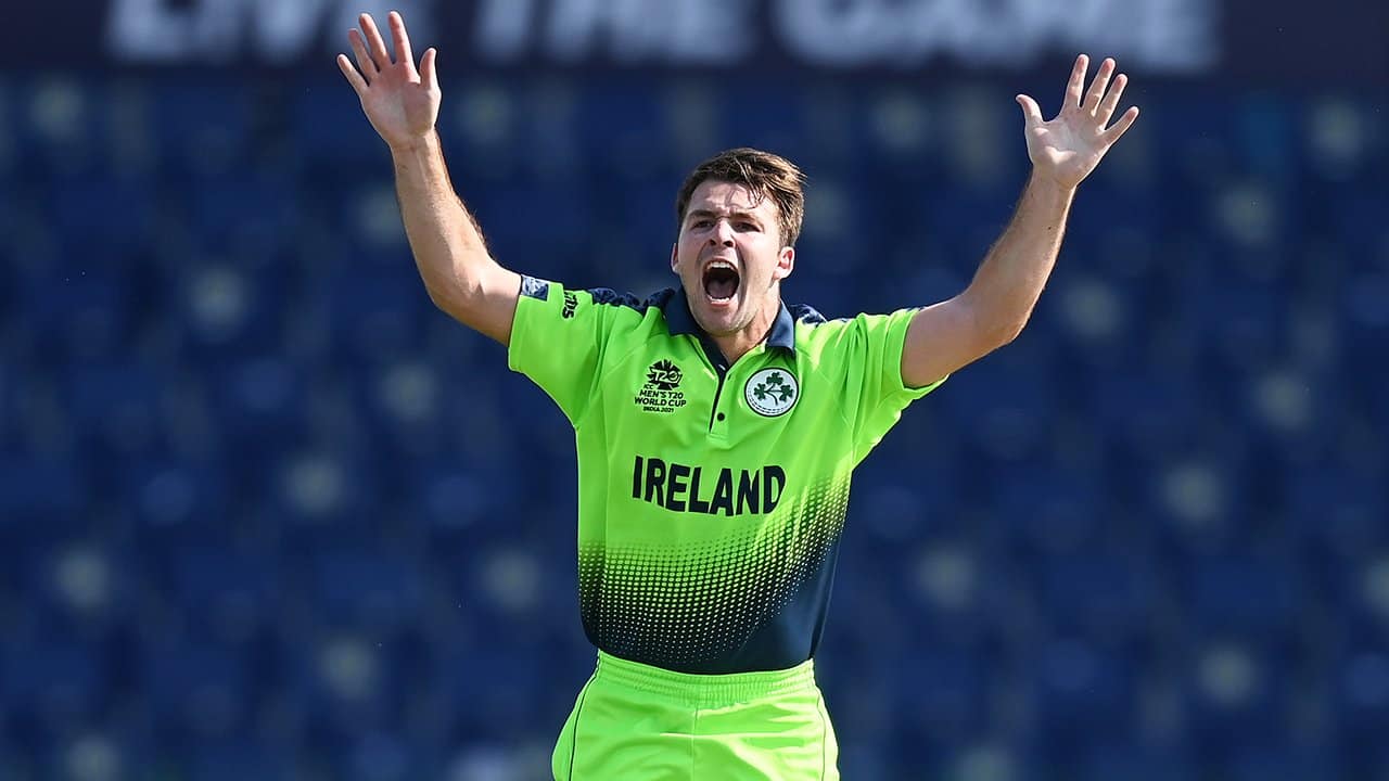 T20 WC: Ireland's Curtis Campher Becomes First Bowler To Take Double Hat-Tricks In T20 WC T20 WC: Ireland's Curtis Campher Becomes First Bowler To Take Double Hat-Tricks In T20 WC