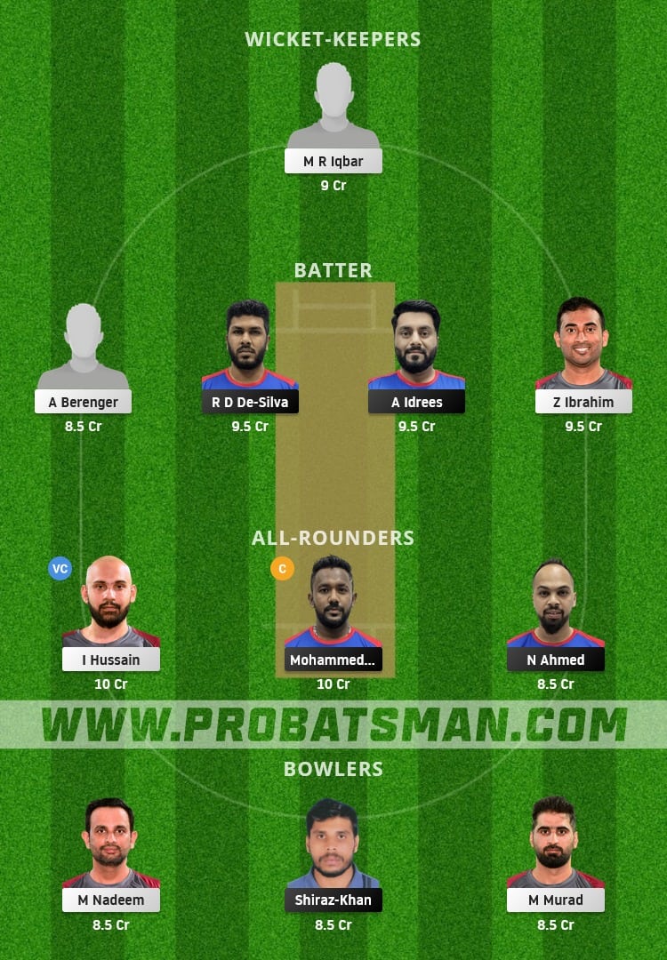 KUW vs QAT Dream11 Fantasy Team Prediction