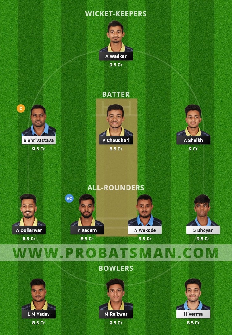 YLW vs BLU Dream11 Fantasy Team Prediction