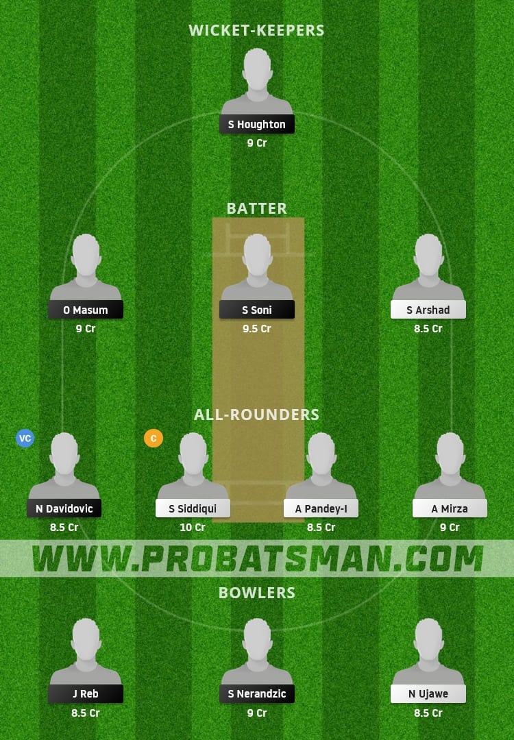 SOS vs LJU Dream11 Fantasy Team Prediction