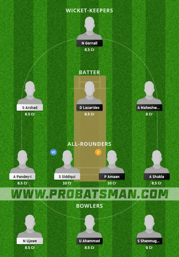 ZAS vs LJU Dream11 Fantasy Team Prediction