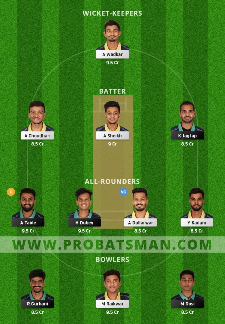 GRN vs YLW Dream11 Fantasy Team Prediction