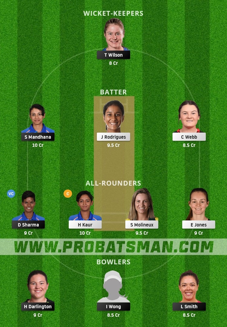 ST-W vs MR-W Dream11 Fantasy Team Prediction